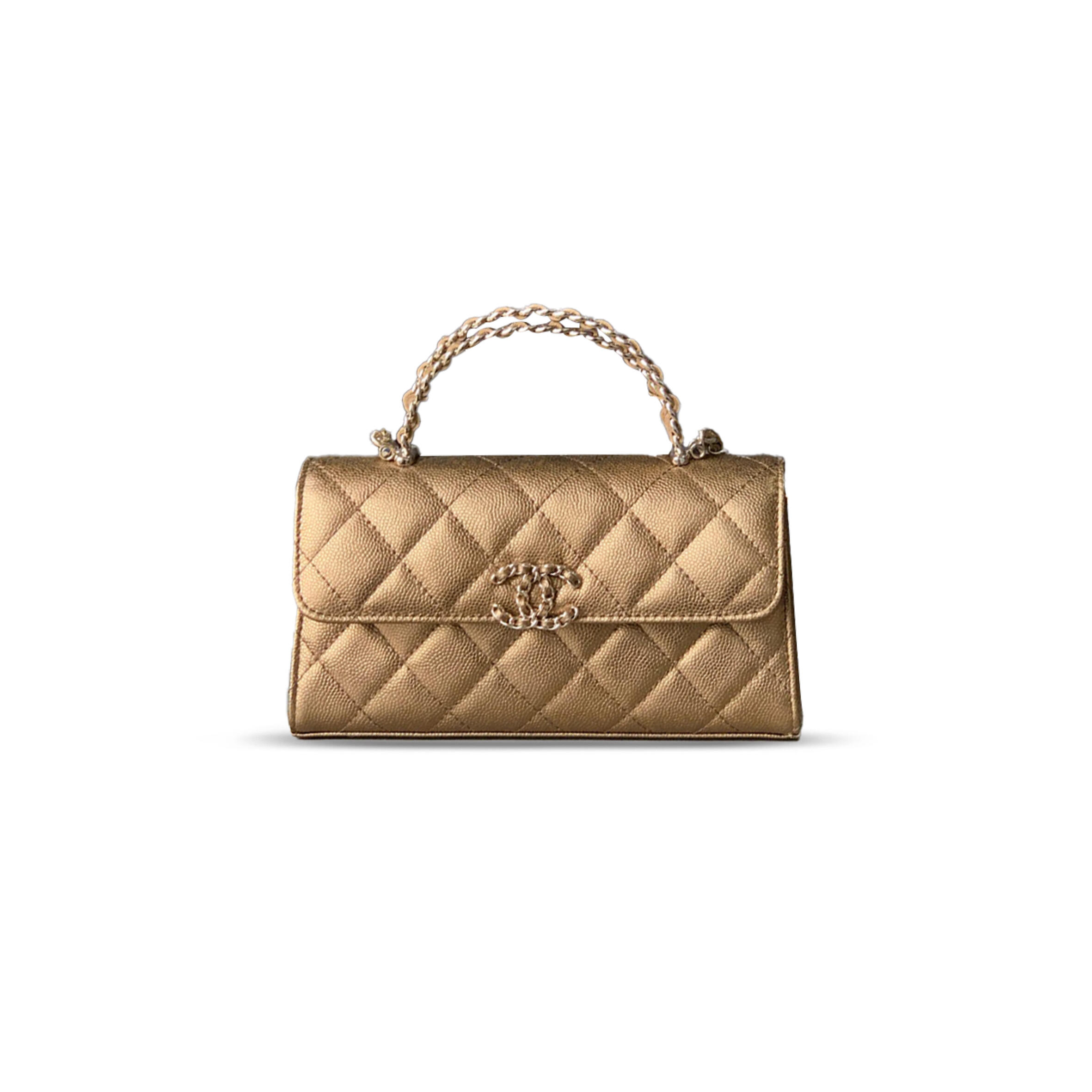 CHANEL MASTER FLAP PHONE HOLDER WITH CHAIN AP3238 (18*10*4.5cm)